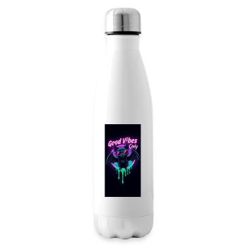 Neon Bat - Isolierflasche - Weiß - Rechts
