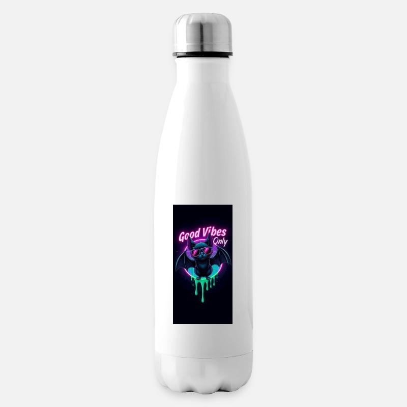Neon Bat - Isolierflasche - Weiß