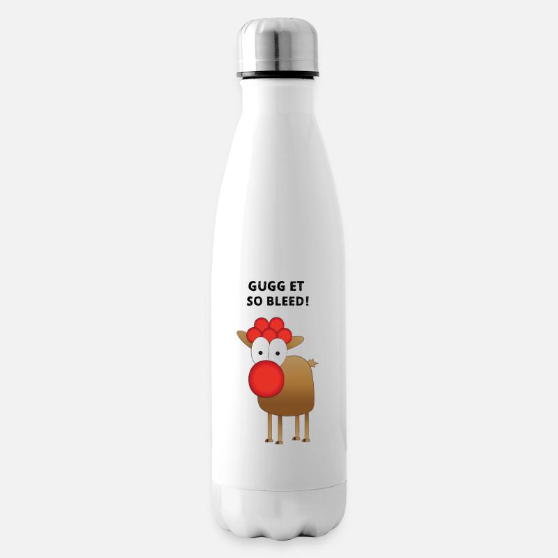 GUGG ET SO BLEED! - Isolierflasche - Weiß