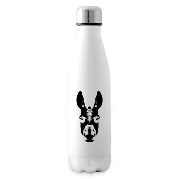 Esel / Kopf  - Isolierflasche - Weiß - Rechts