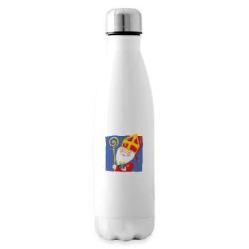 Sint Blauw - Insulated Water Bottle - white - Right