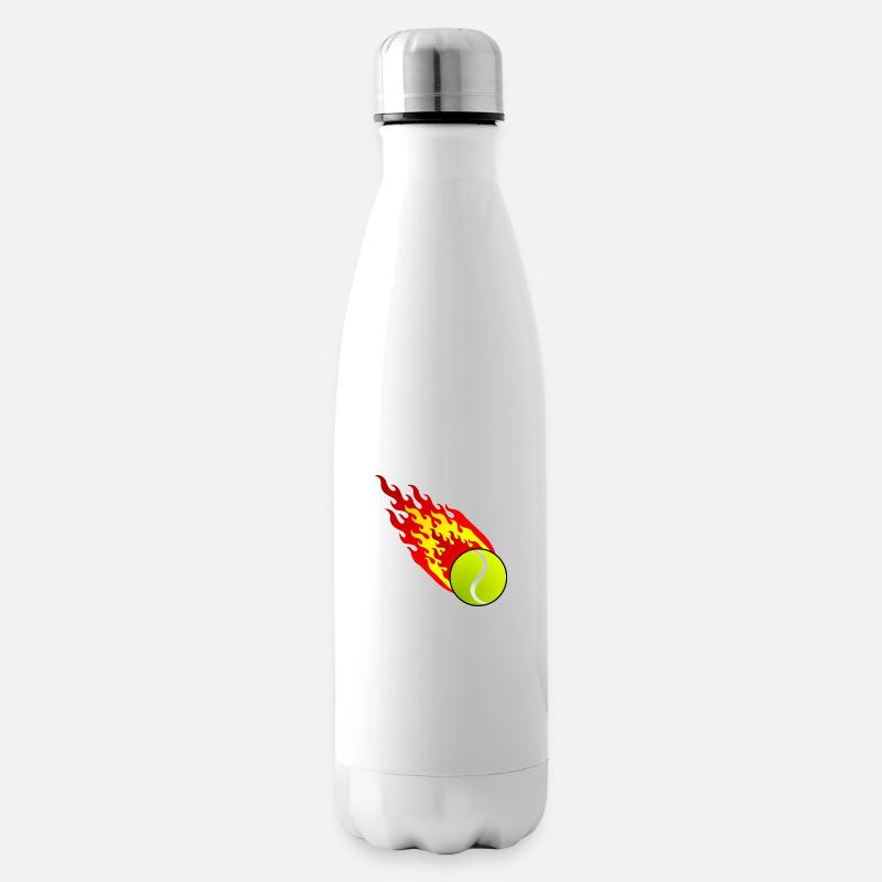 Fireball Tennis Spanien - Isolierflasche - Weiß