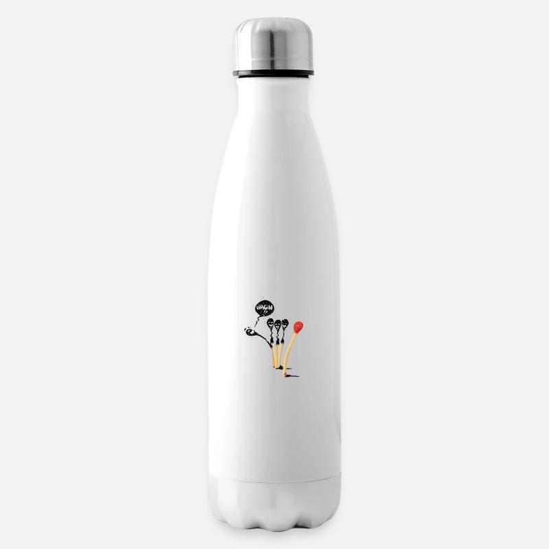 Virgin Match by feniks grafix - Bouteille isotherme - blanc