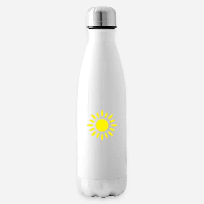 Sun (V) - Isolierflasche - Weiß