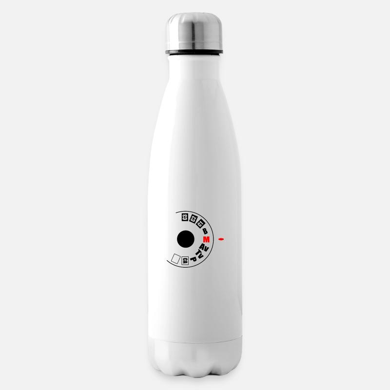 Kamera - Isolierflasche - Weiß