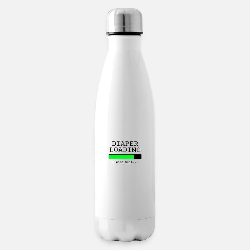 diaper loading - Bouteille isotherme - blanc