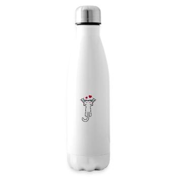 Kitty hanging love - Isolierflasche - Weiß - Rechts
