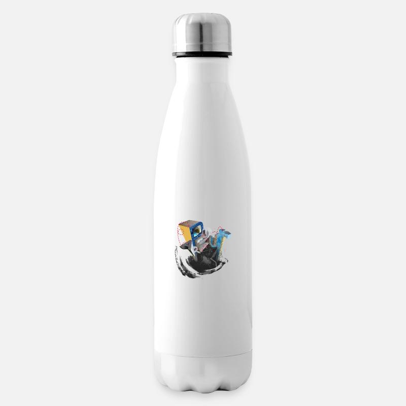 Parkour - Isolierflasche - Weiß