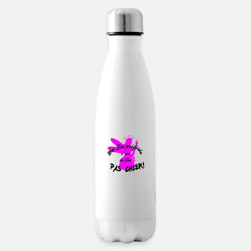 fee pas chier - Bouteille isotherme - blanc