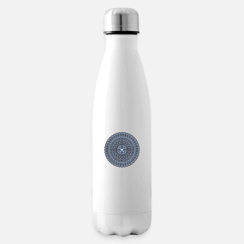 RF323BLUEUK - Insulated Water Bottle - white