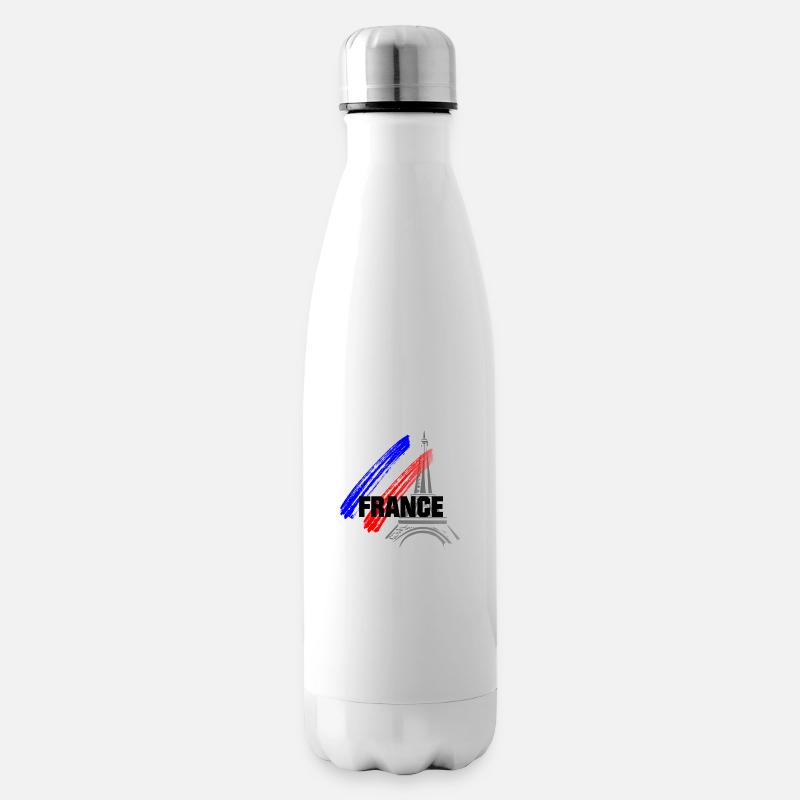 France - Isolierflasche - Weiß