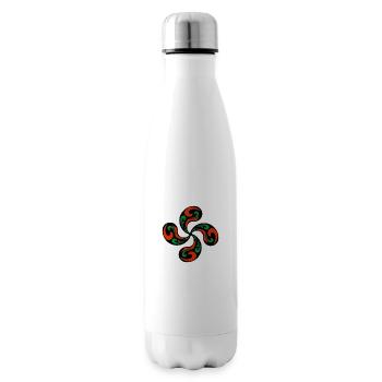 Croix Basque - Bouteille isotherme - blanc - Droite