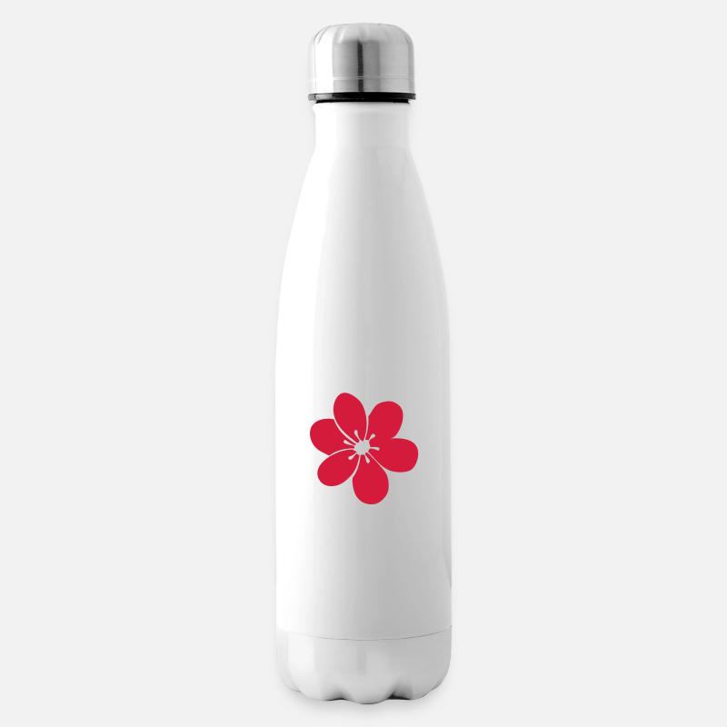 flor Blume Blume blume fiore 2 - Isolierflasche - Weiß
