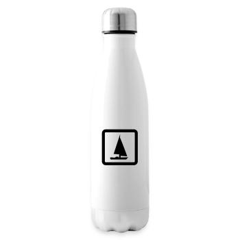 sailing boat - Bouteille isotherme - blanc - Droite
