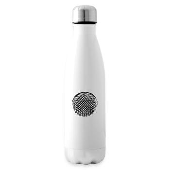 Microphone - Insulated Water Bottle - white - Right