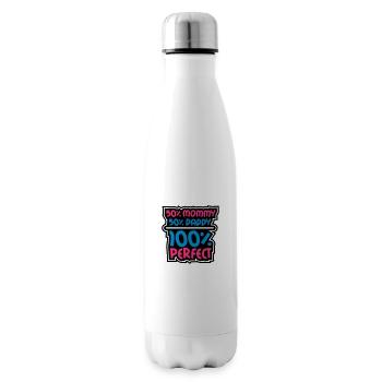 100 Procent Perfect - Bouteille isotherme - blanc - Droite