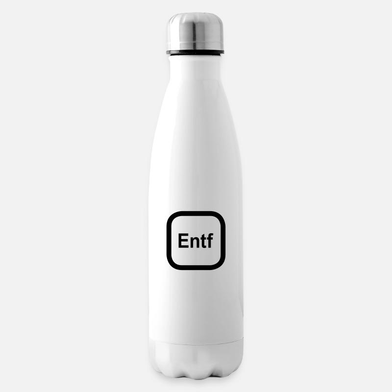 Entf Taste - Isolierflasche - Weiß