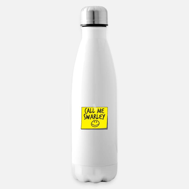 Call me Swarley - Isolierflasche - Weiß
