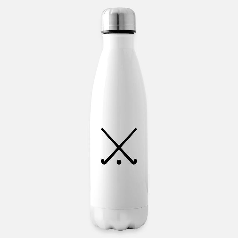 Hockey - Isolierflasche - Weiß
