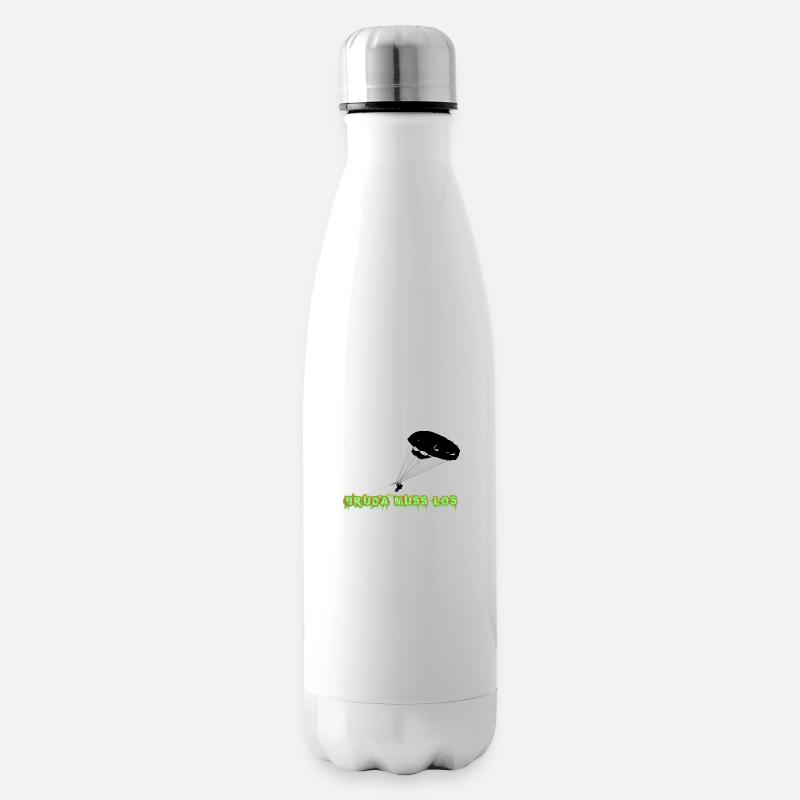 Bruda Muss Los - Isolierflasche - Weiß