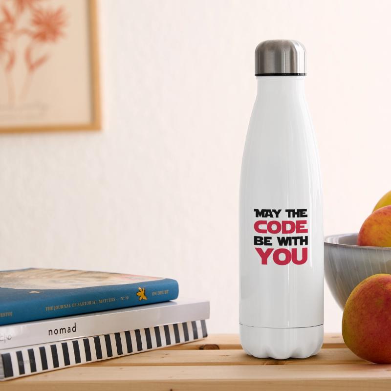 Computer / Developer / Geek / Code / Funny Insulated Water Bottle
