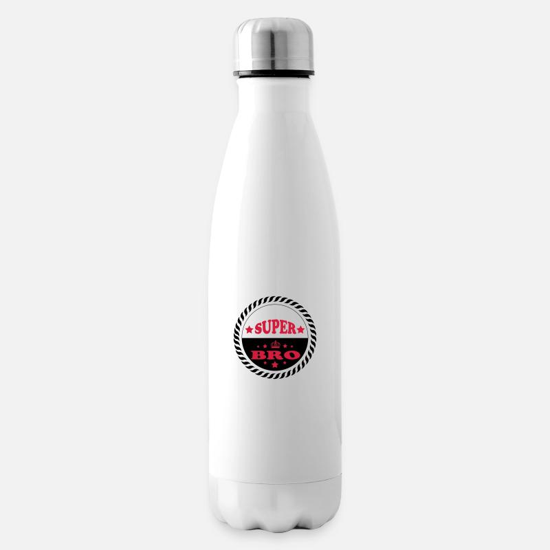 Super bro 111 - Insulated Water Bottle - white