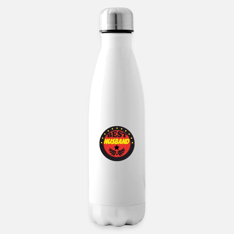 Best husband - Isolierflasche - Weiß