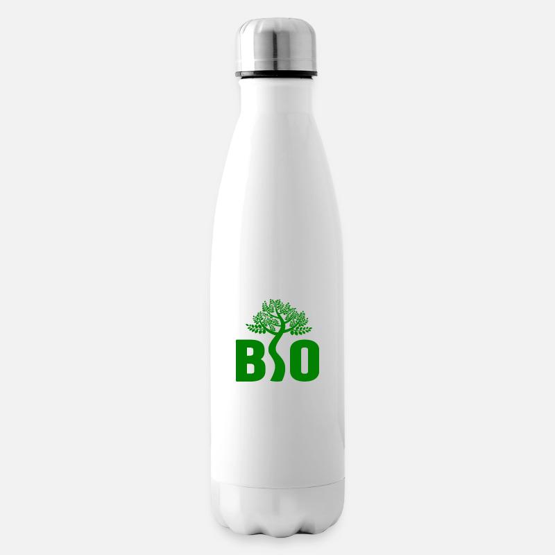 Bio Organic - Isolierflasche - Weiß