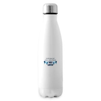Besser kann ich es nicht erklären - NUR LAUTER - Isolierflasche - Weiß - Rechts