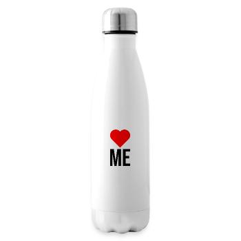 je m'aime cadeau humour - Bouteille isotherme - blanc - Droite