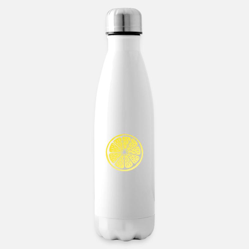 Lemon - Isolierflasche - Weiß