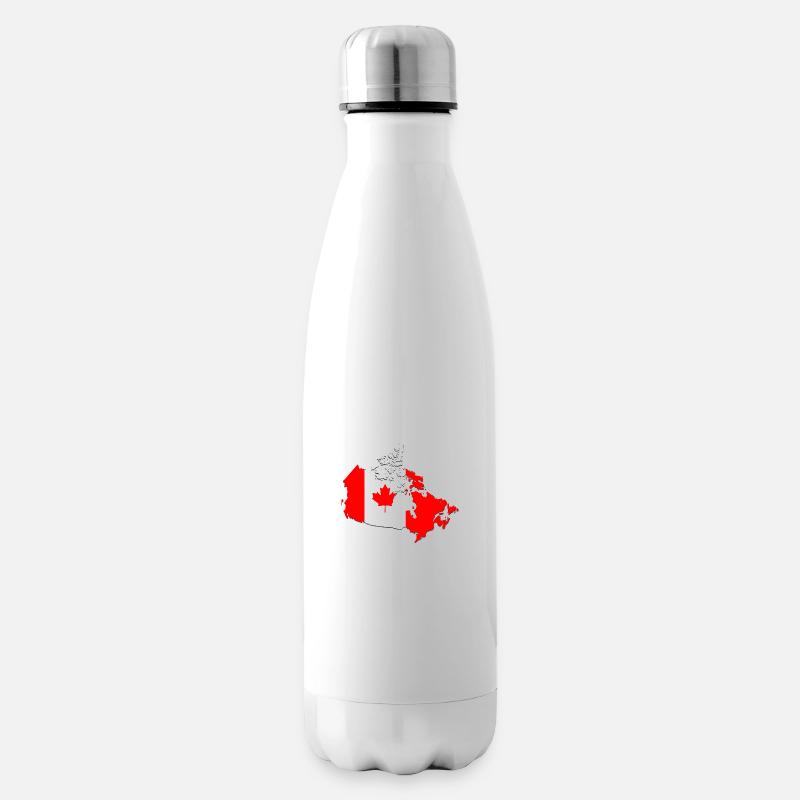 Kanada - Isolierflasche - Weiß
