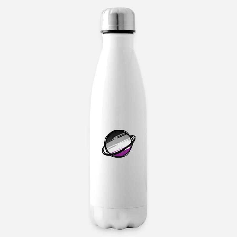 Planète asexuée - Bouteille isotherme - blanc