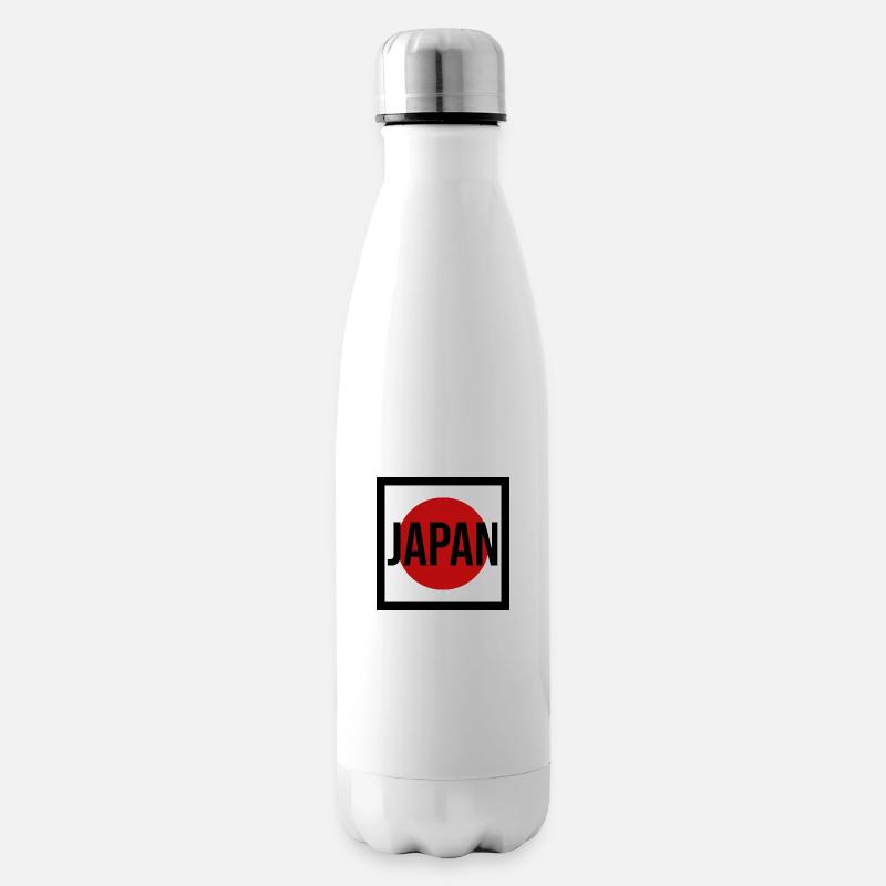 Flaggen Japans - Isolierflasche - Weiß