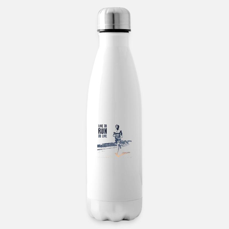 Courir - Bouteille isotherme - blanc