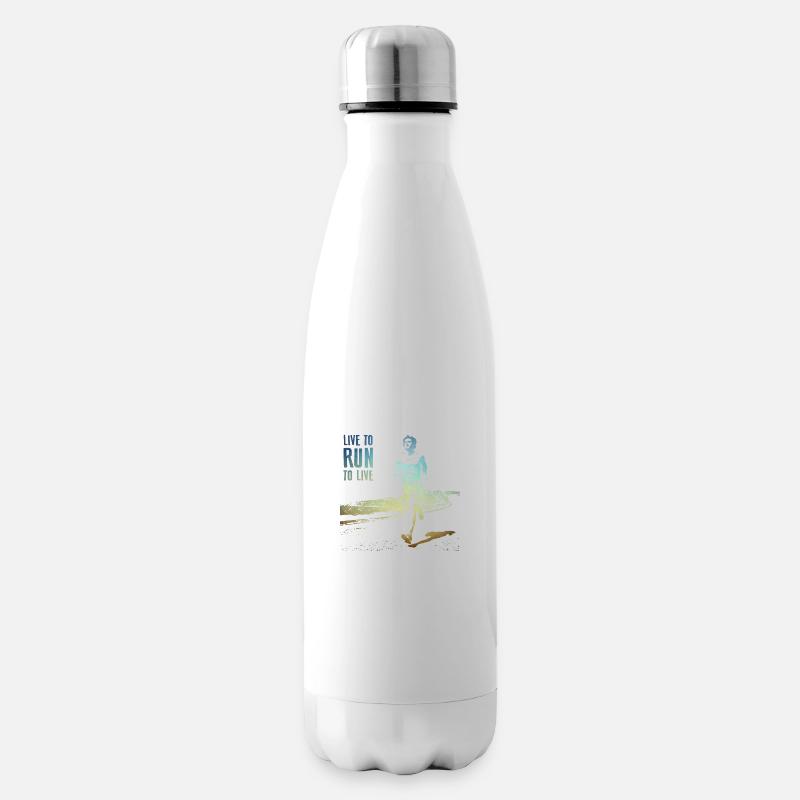 Courir - Bouteille isotherme - blanc