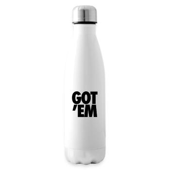 Got em sneaker - Bouteille isotherme - blanc - Droite