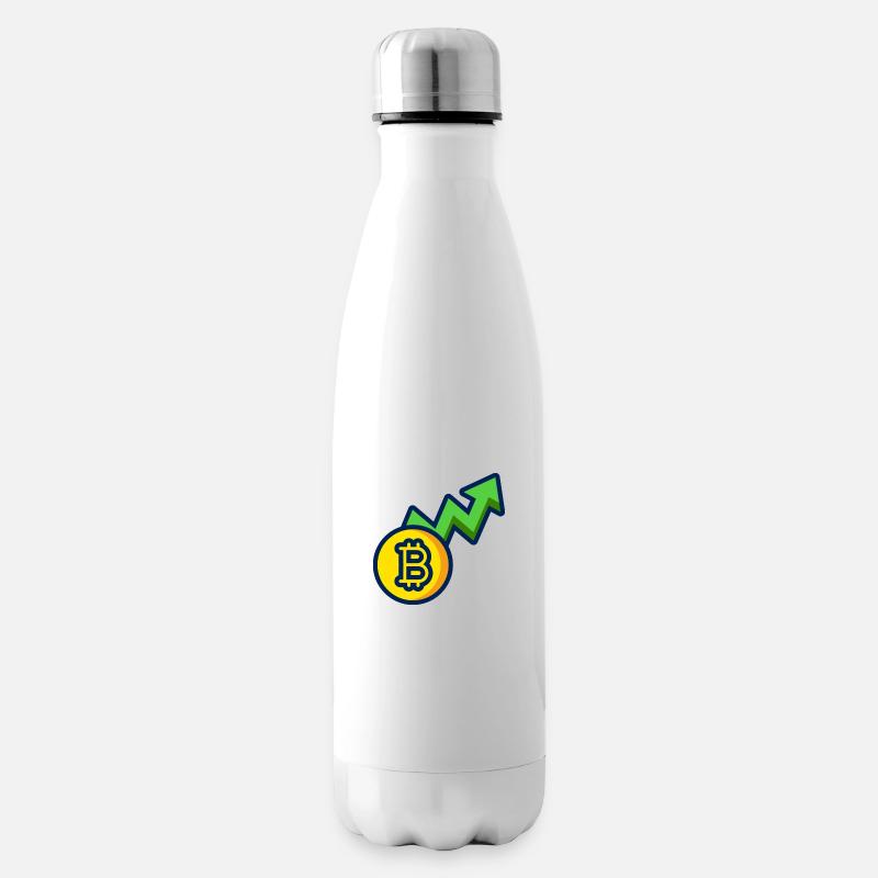 CRYPTO - Bouteille isotherme - blanc