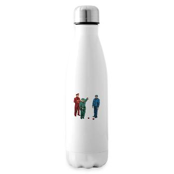 Lyonnaise Sport de pétanque Cadeau - Bouteille isotherme - blanc - Droite