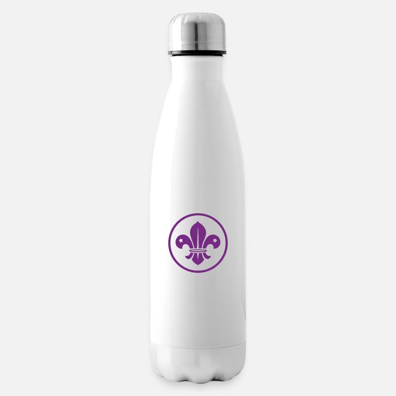 Scout / Scoutisme - Bouteille isotherme - blanc