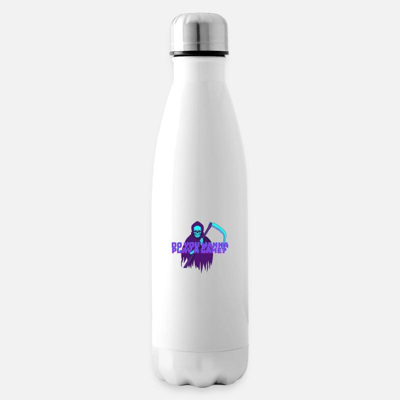 Grim Retro Reaper - Isolierflasche - Weiß
