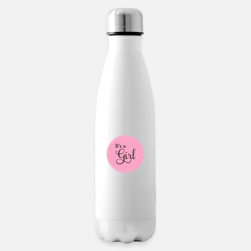Its A Girl - Isolierflasche - Weiß