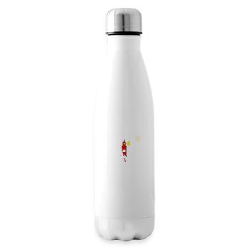 Voile - Bouteille isotherme - blanc - Droite