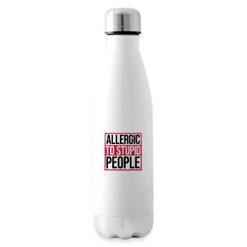 Allergie Complete Idiots Shield - Bouteille isotherme - blanc - Droite