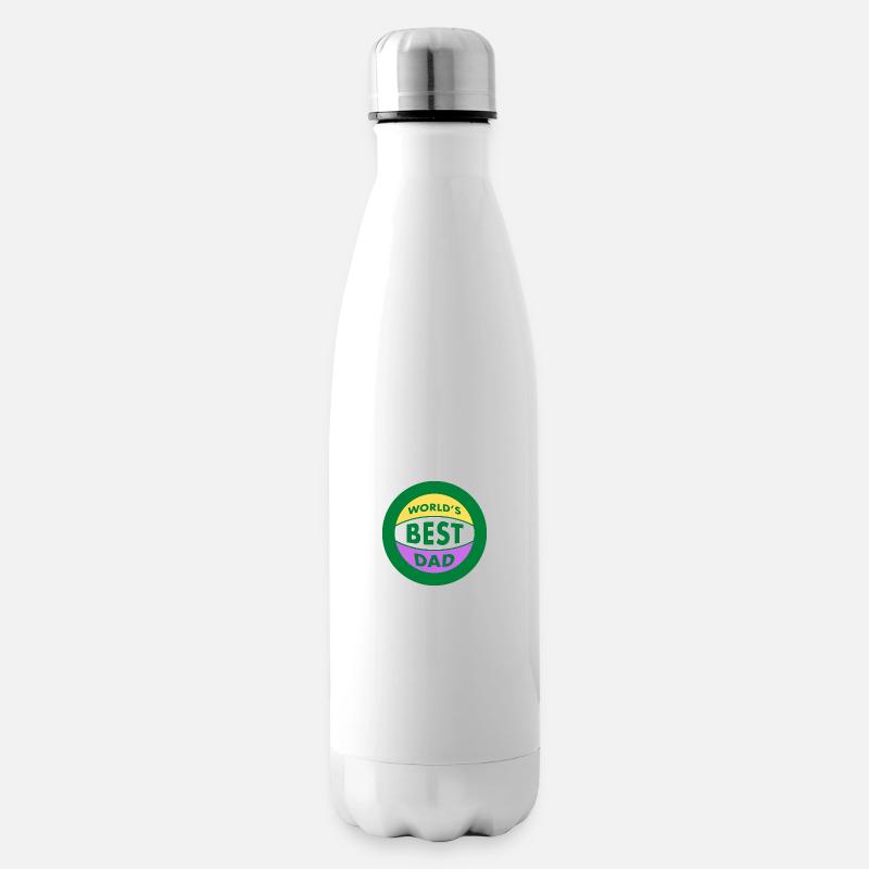 Best dad - Bouteille isotherme - blanc