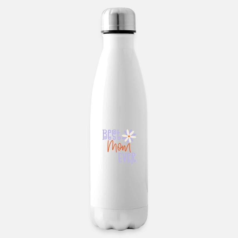 Best mom ever - Isolierflasche - Weiß