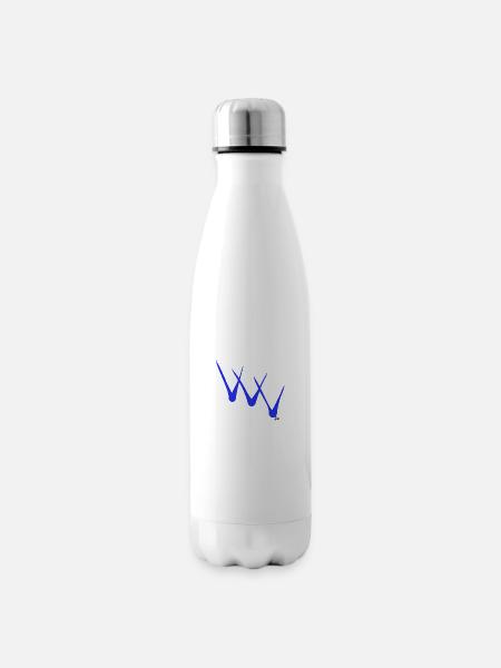 DREIFACHE PRÜFUNG. - Isolierflasche - Weiß