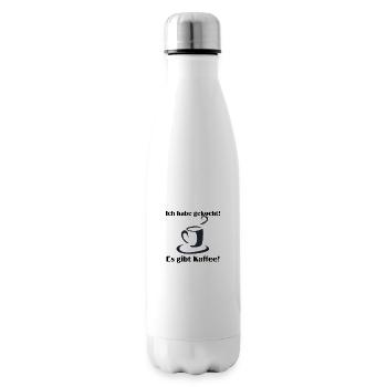 Ich habe gekocht es gibt Kaffee - Isolierflasche - Weiß - Rechts