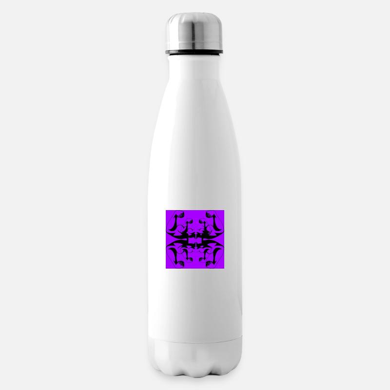 Purple Powerful - Bouteille isotherme - blanc