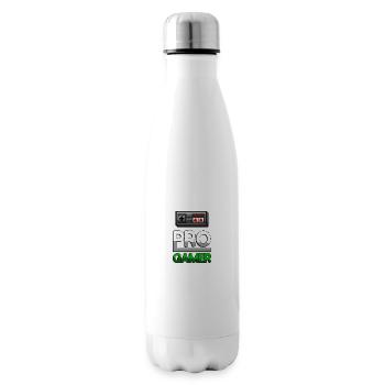 PRO GAMER (Vert) + Contrôleur NES - Jeux - Bouteille isotherme - blanc - Droite